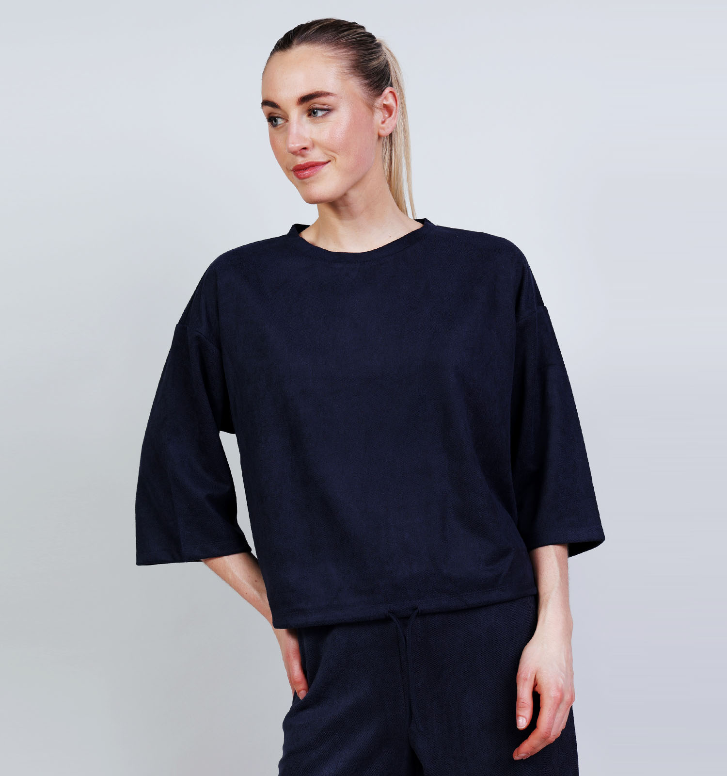 Vila Sudas String Top Donkerblauwe T-shirt