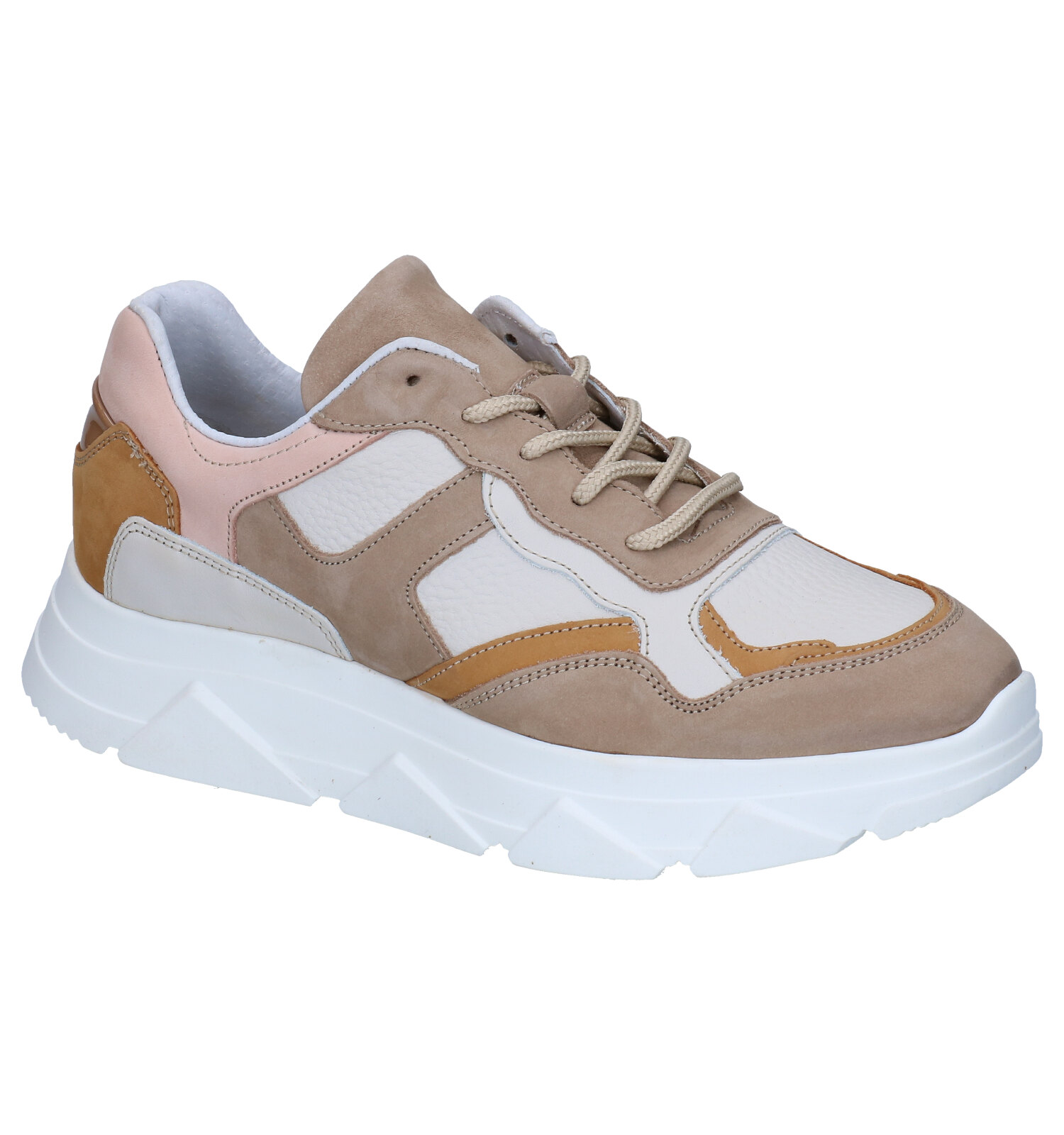 Tango Kady Fat Taupe Sneakers Dames Sneakers Lage schoenen Online op TORFS.BE
