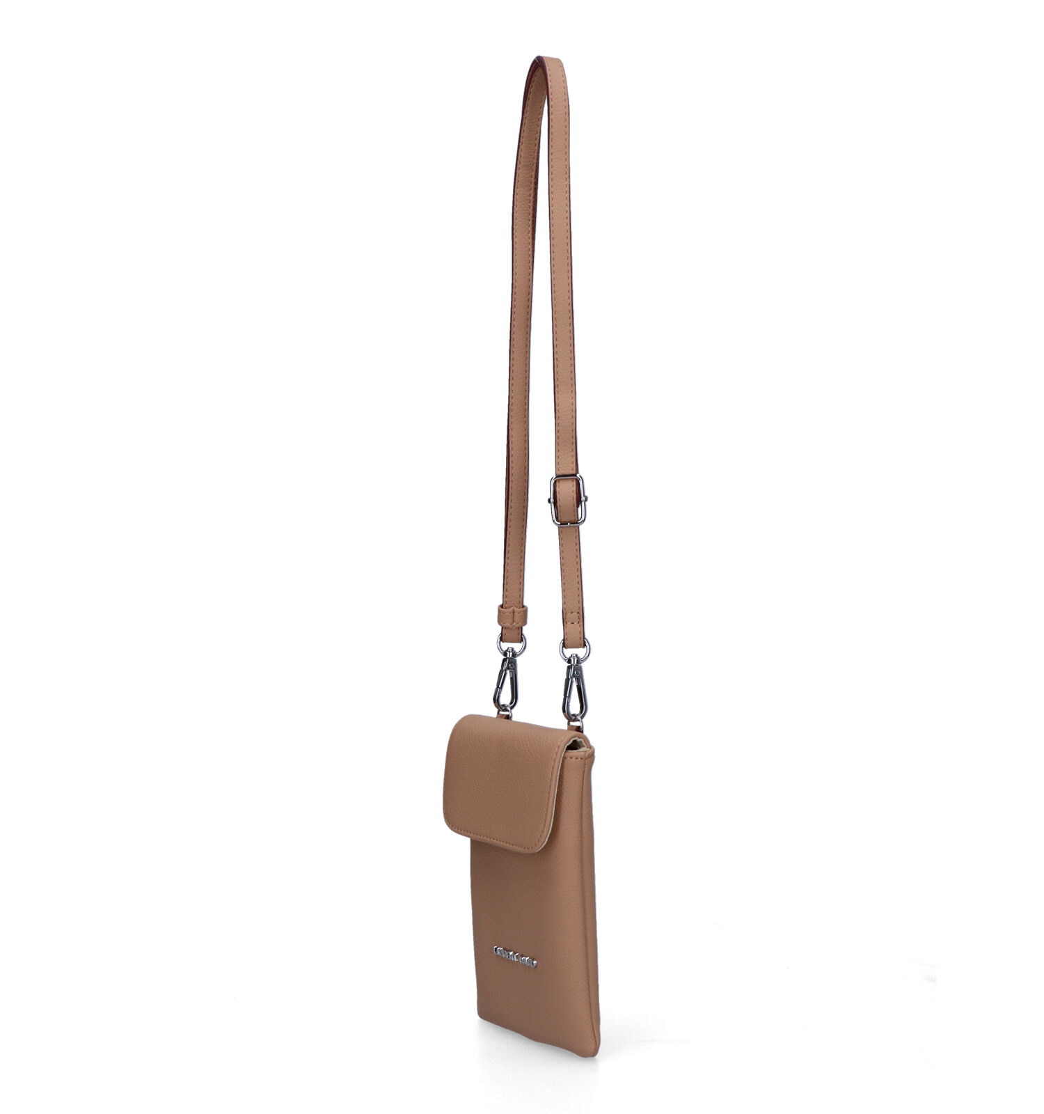 Telefoontasje Dames Leer - Crossbody - Klein Schoudertasje - Leder - Donkerblauw