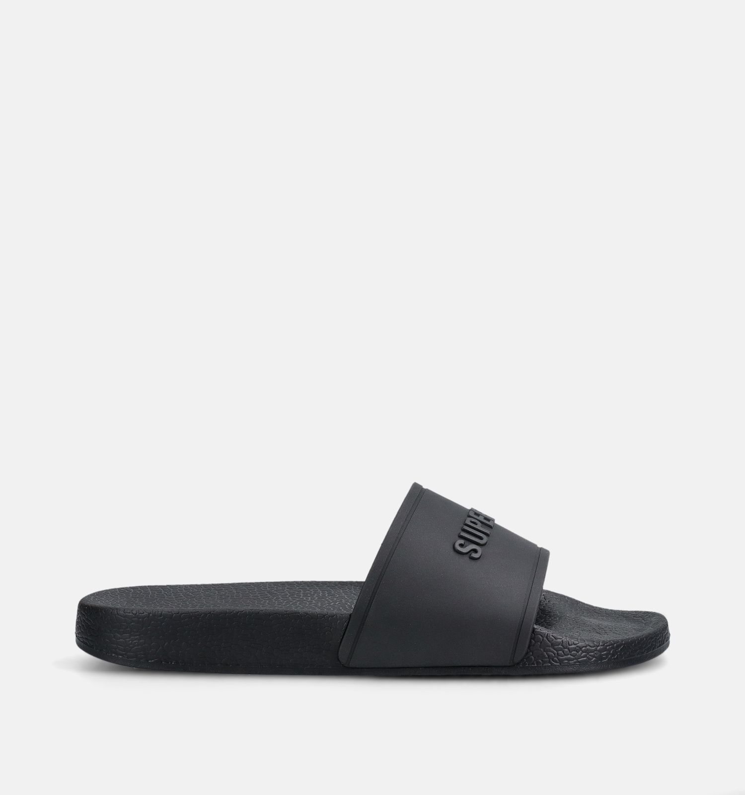 Superdry Premium Graphic Pool Slide Claquettes en Noir