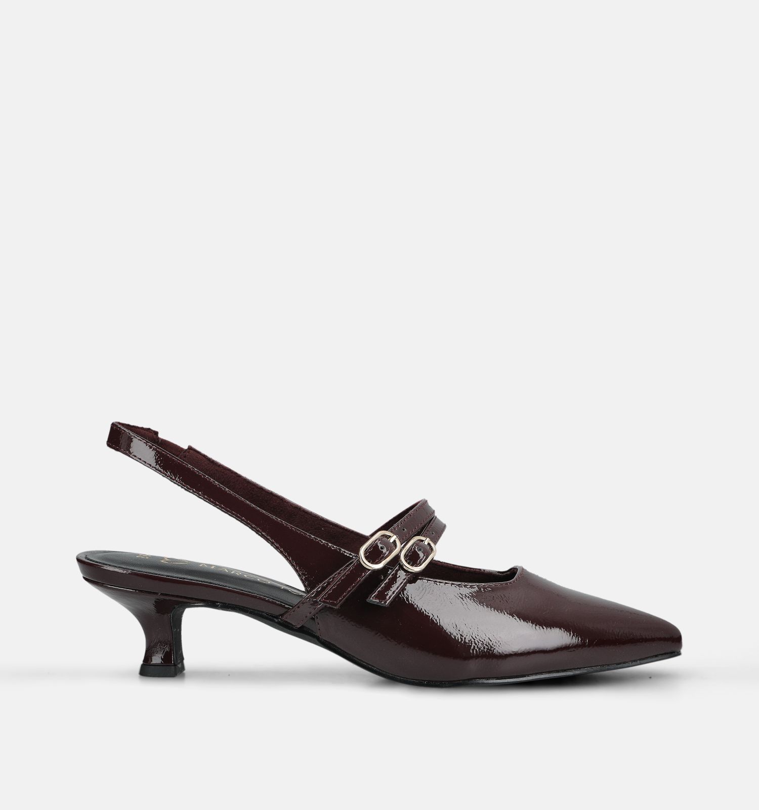 Marco Tozzi Bordeaux Kitten Heels