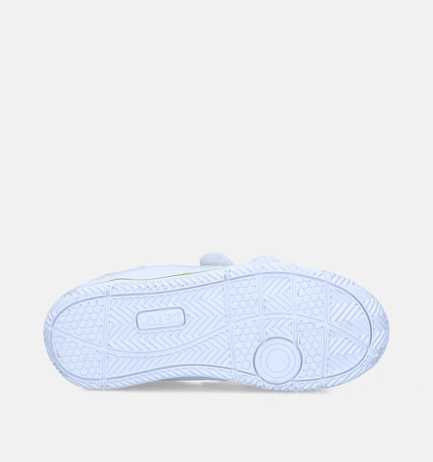 Deto Witte Turnpantoffels met Velcro | TORFS.BE | Gratis verzend en retour