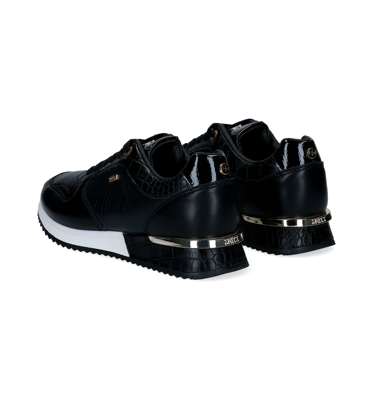 Mexx Fleur Zwarte Veterschoenen | TORFS.BE | Gratis verzend en retour