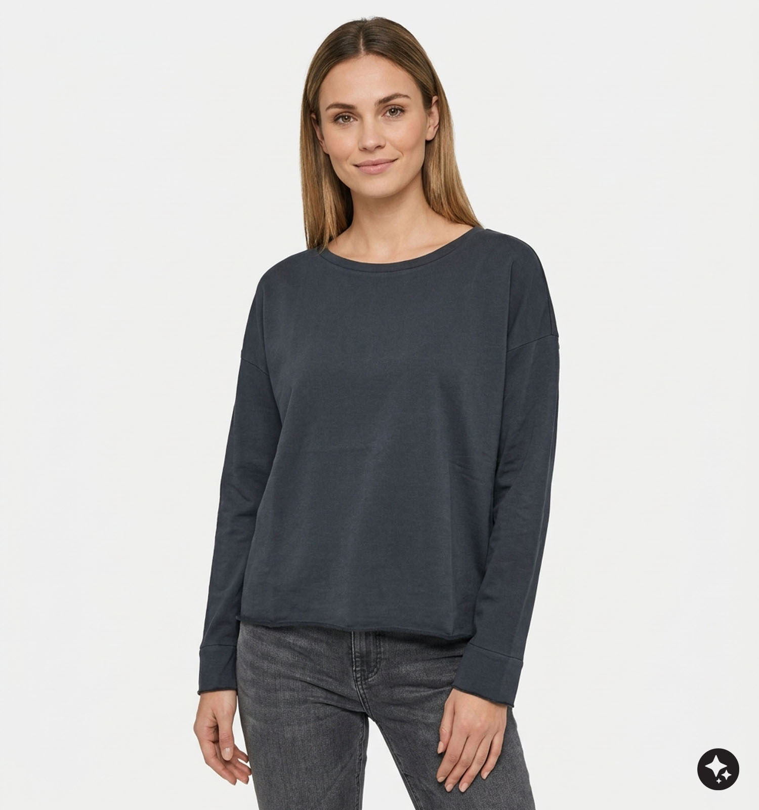 Elbsand Riane Longsleeves en Bleu foncé