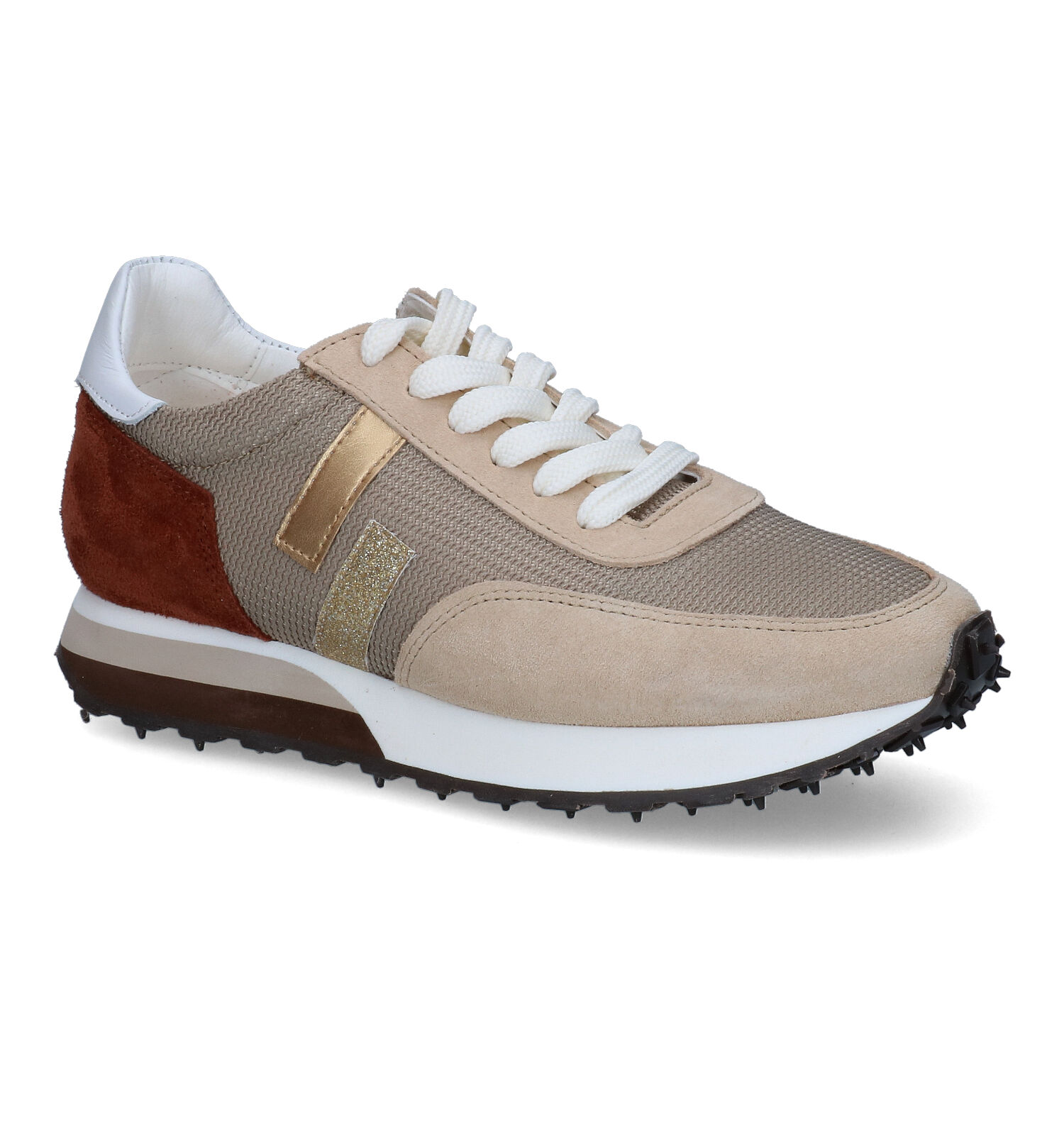 Dan weg te verspillen Botanist Scapa Beige Sneakers | Dames Sneakers