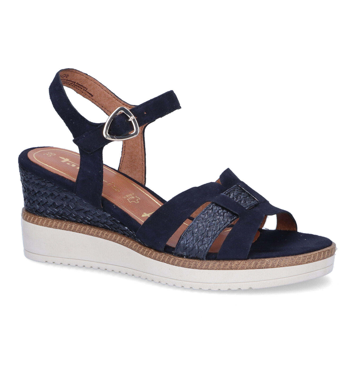 Tamaris Touch It Blauwe Sandalen | TORFS.BE | Gratis verzend en retour