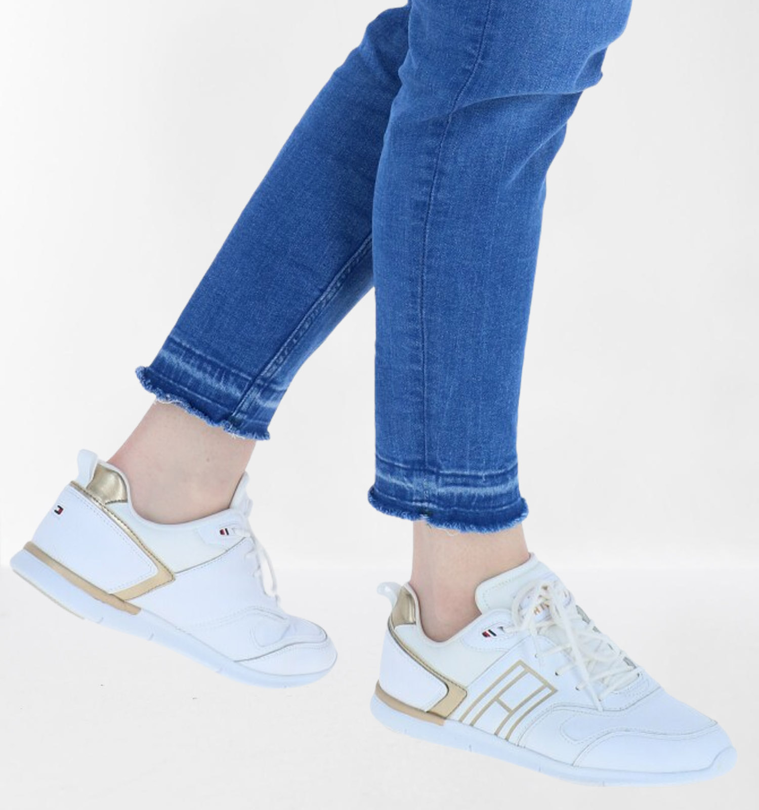 Tommy Hilfiger Witte Sneakers | TORFS.BE | Gratis verzend en retour