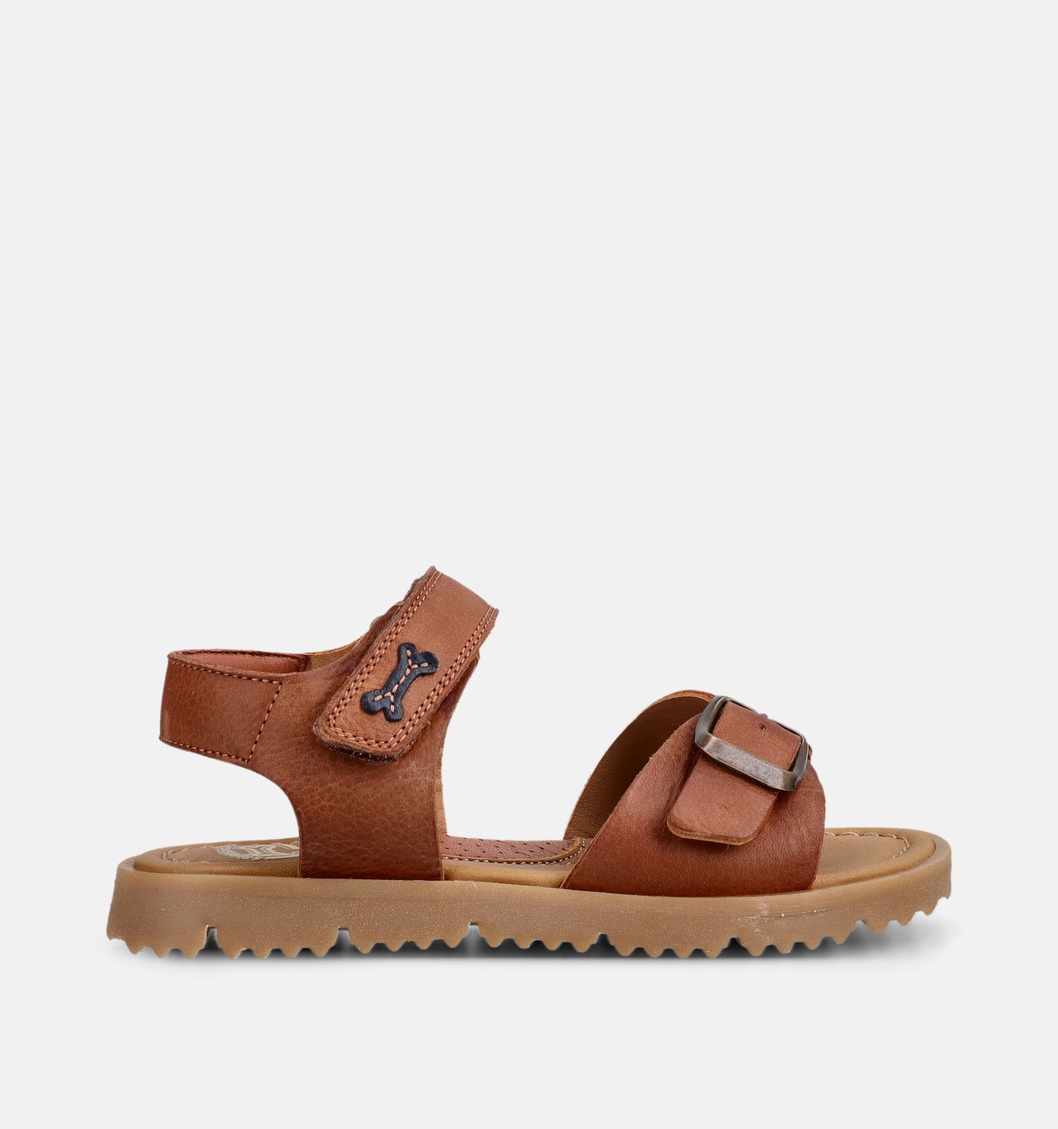 STONES and BONES Lotus Cognac Sandalen