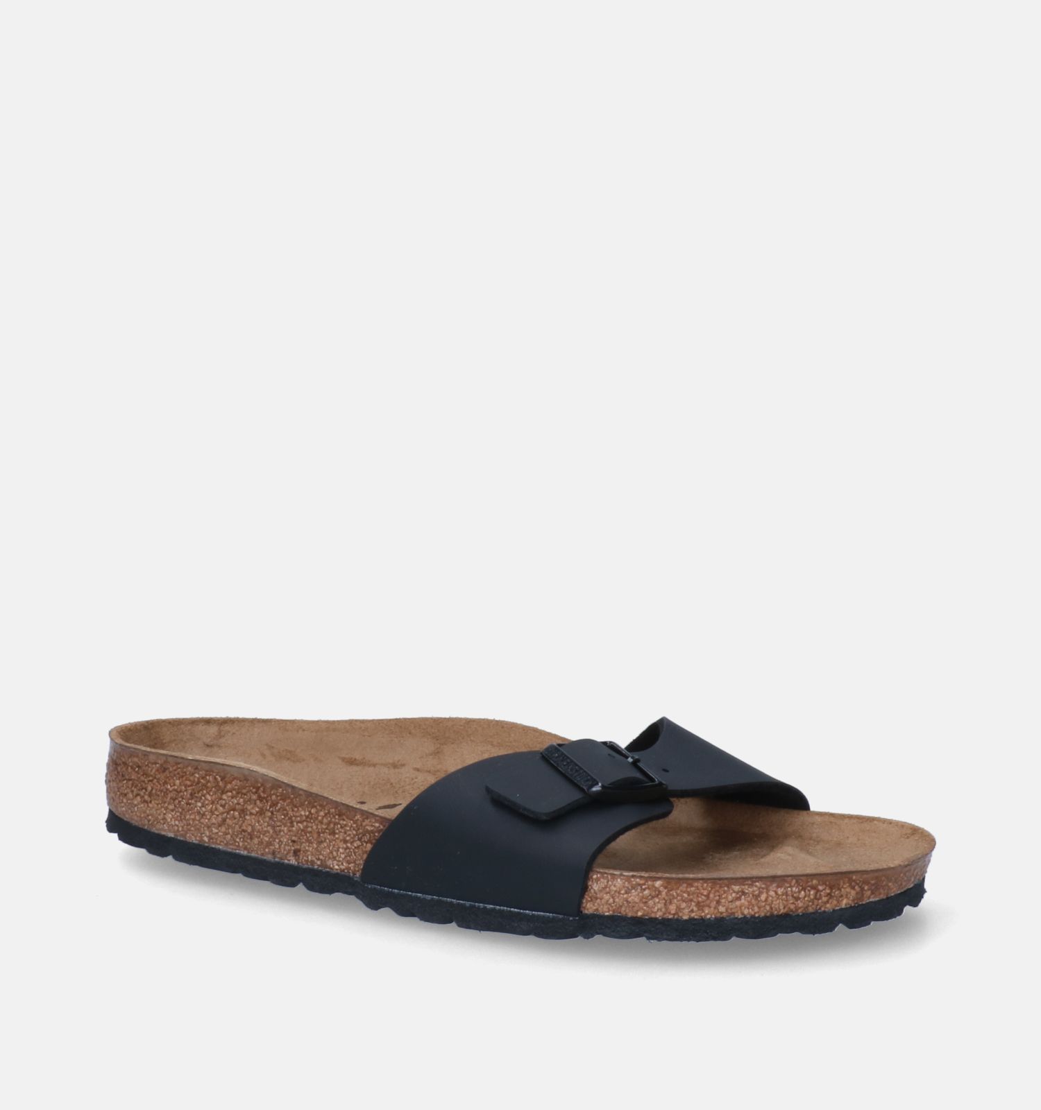 Doe een poging bon Vuilnisbak Birkenstock Madrid Zwarte Slippers | Dames Slippers