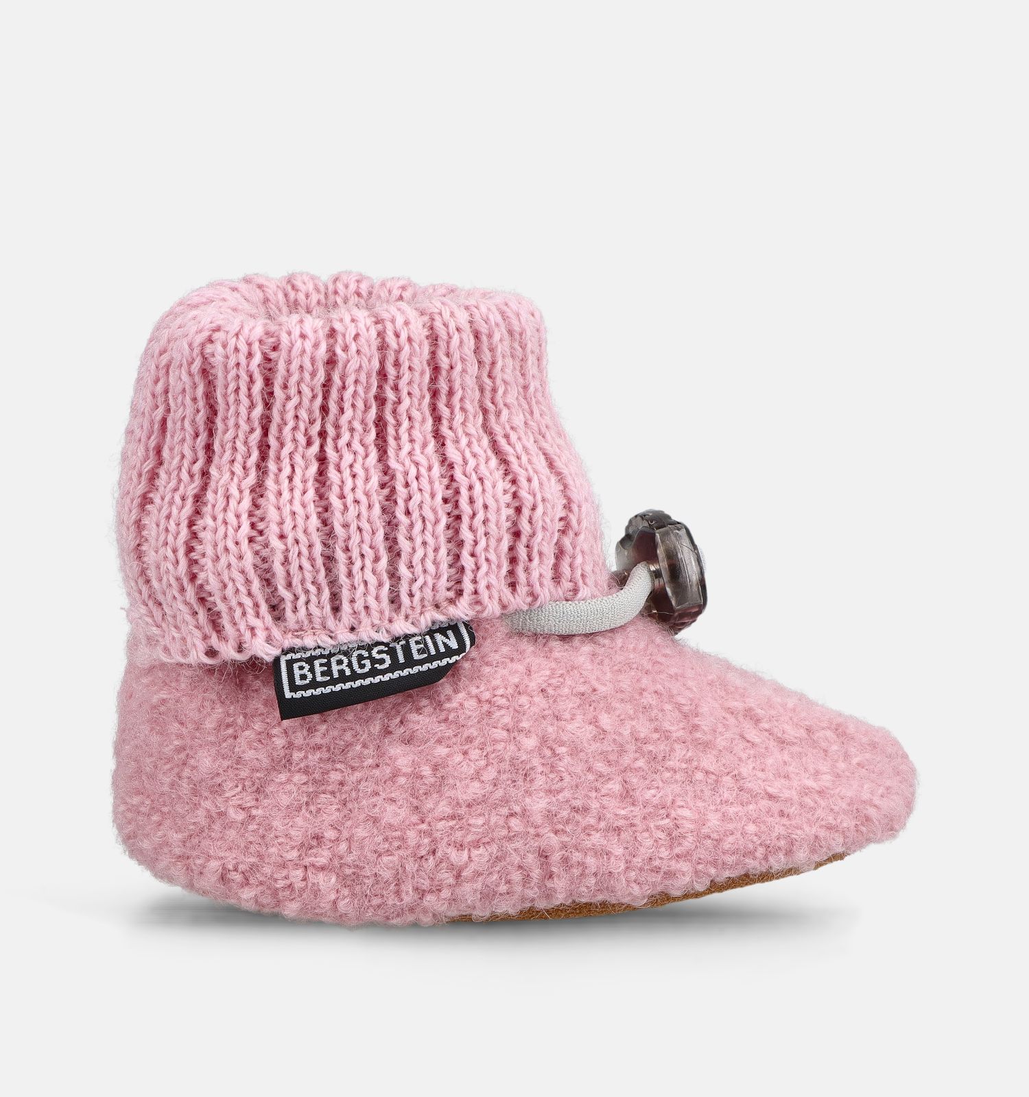 Bergstein Cozy Baby Roze Gesloten Babypantoffels