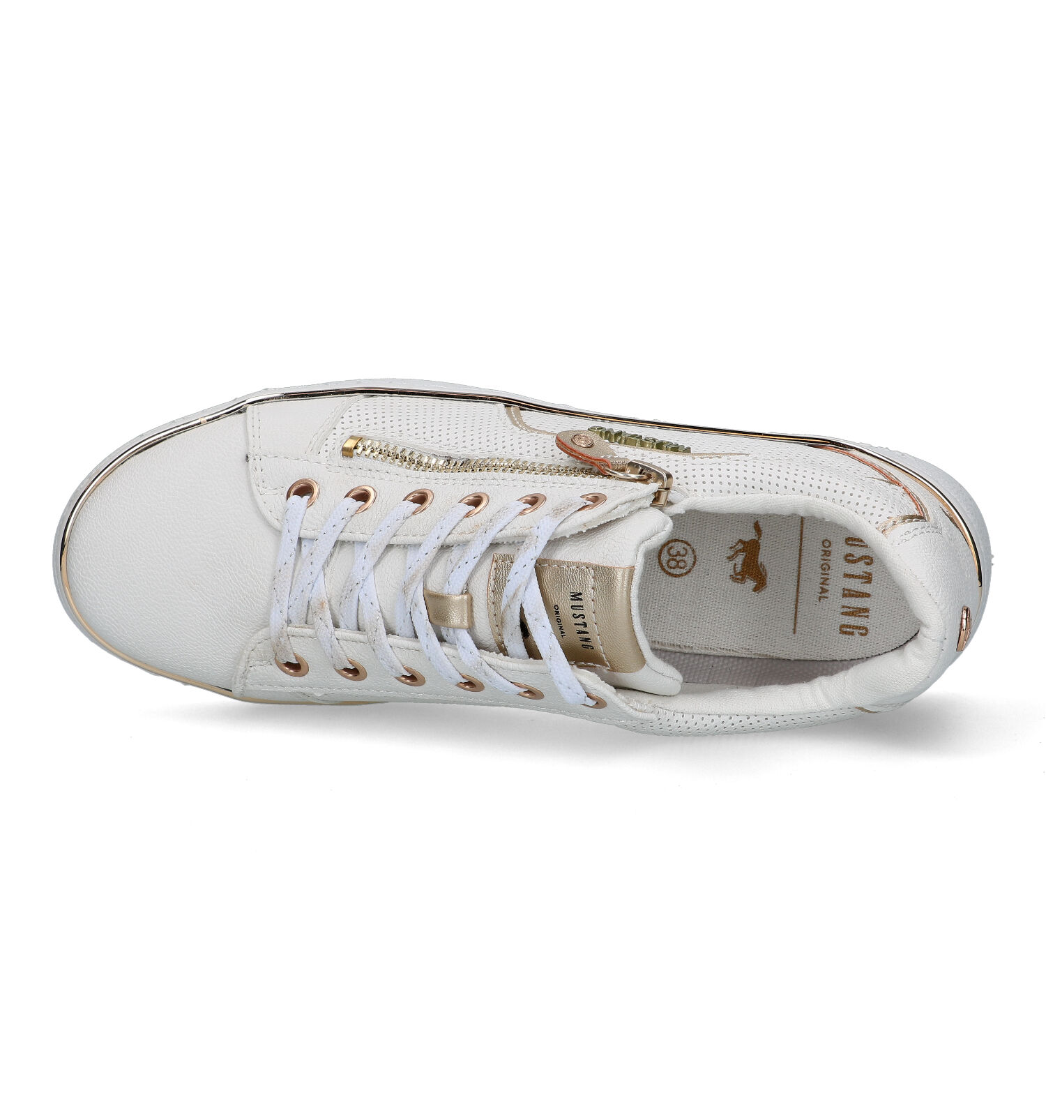 Mustang Witte Sneakers | Dames